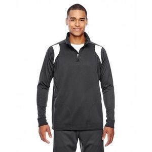TT32 Team 365 Men's Elite Performance Quarter-Zip - Sport Graphite/White -L